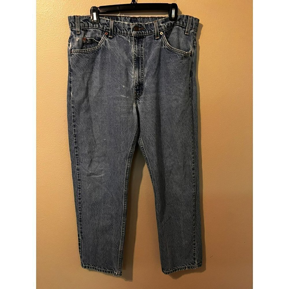 Men's Levi's 550 Regular Straight Denim Jeans Size 38x30 [EXCELLENT]